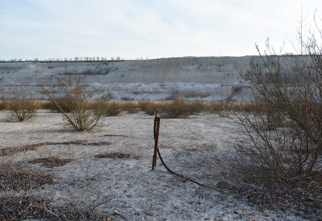 Limhamn quarry in Malmö, Sweden, 2015